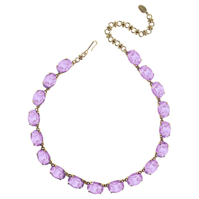 HEIDI DAUS® "Devil Wears Heidi" Crystal Oval Necklace