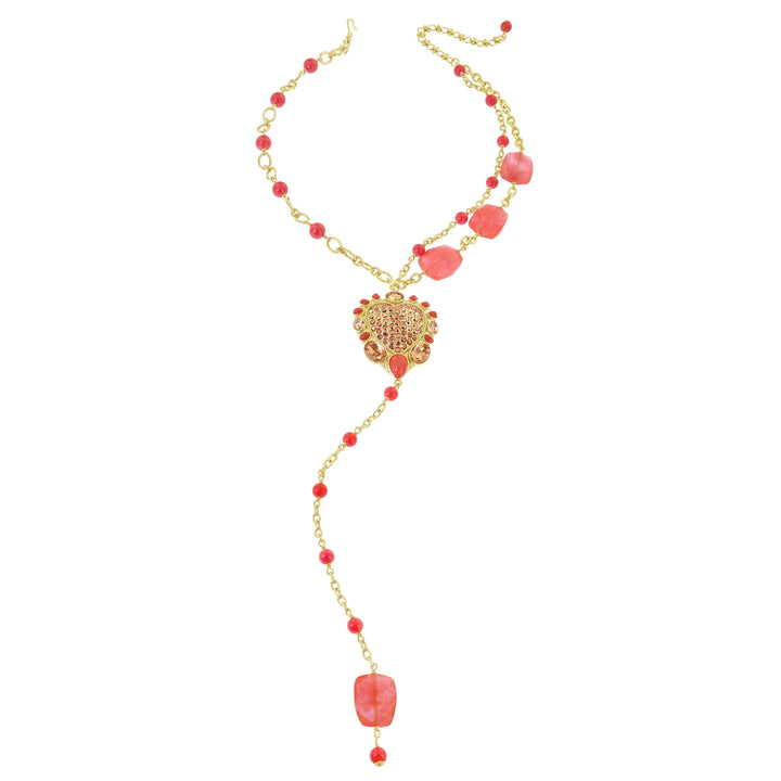 Heidi Daus®"Santa Fe" Beaded Crystal Heart Necklace HEIDI DAUS®