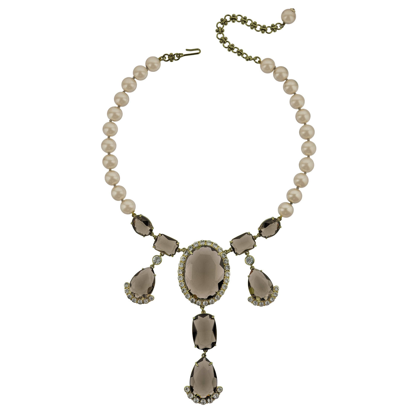 Heidi Daus®"Alta Moda" Beaded Crystal Deco Necklace