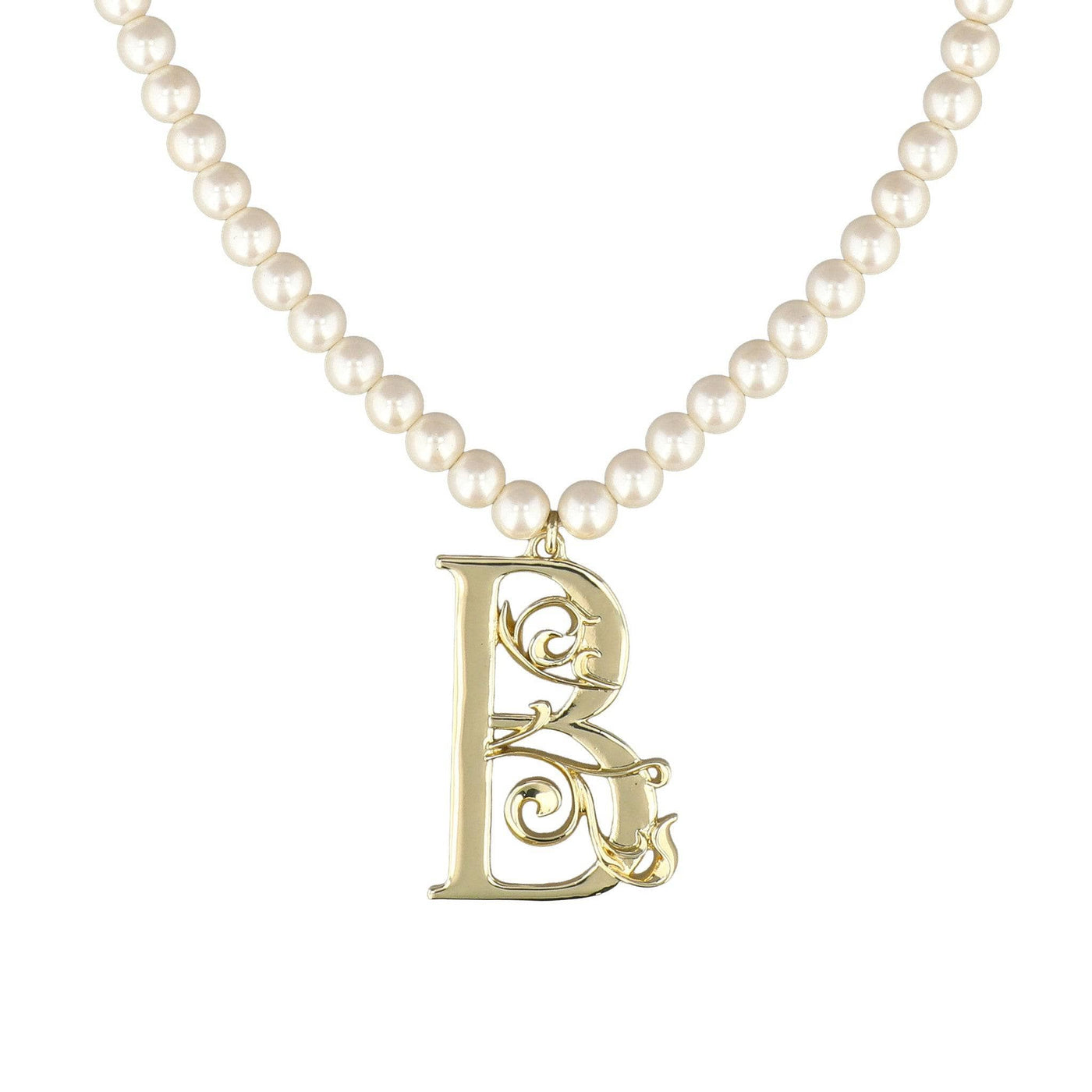 HEIDI DAUS®"Illuminating Letters" Beaded Initial Necklace