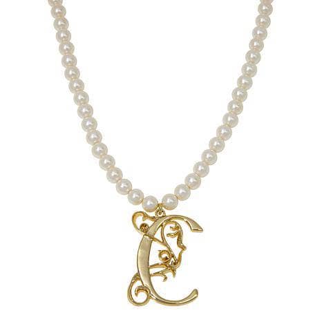 HEIDI DAUS®"Illuminating Letters" Beaded Initial Necklace