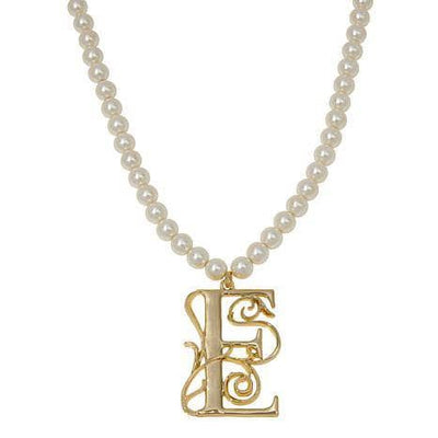 HEIDI DAUS®"Illuminating Letters" Beaded Initial Necklace