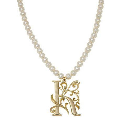 HEIDI DAUS®"Illuminating Letters" Beaded Initial Necklace