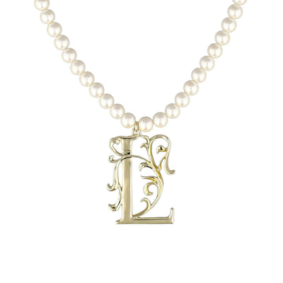 HEIDI DAUS®"Illuminating Letters" Beaded Initial Necklace
