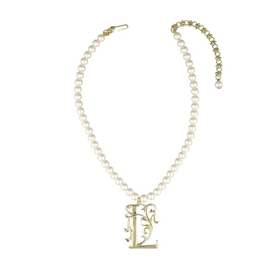 HEIDI DAUS®"Illuminating Letters" Beaded Initial Necklace