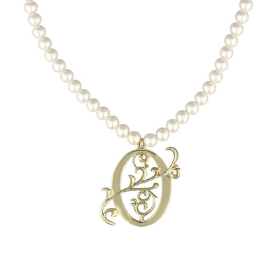 HEIDI DAUS®"Illuminating Letters" Beaded Initial Necklace