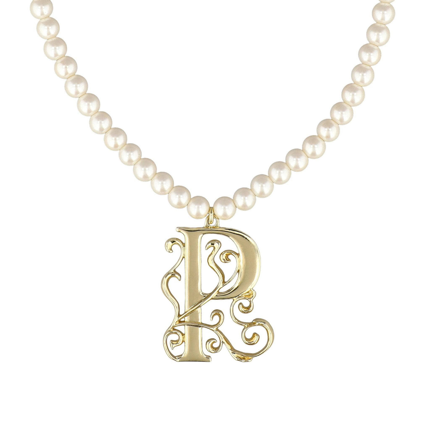 HEIDI DAUS®"Illuminating Letters" Beaded Initial Necklace