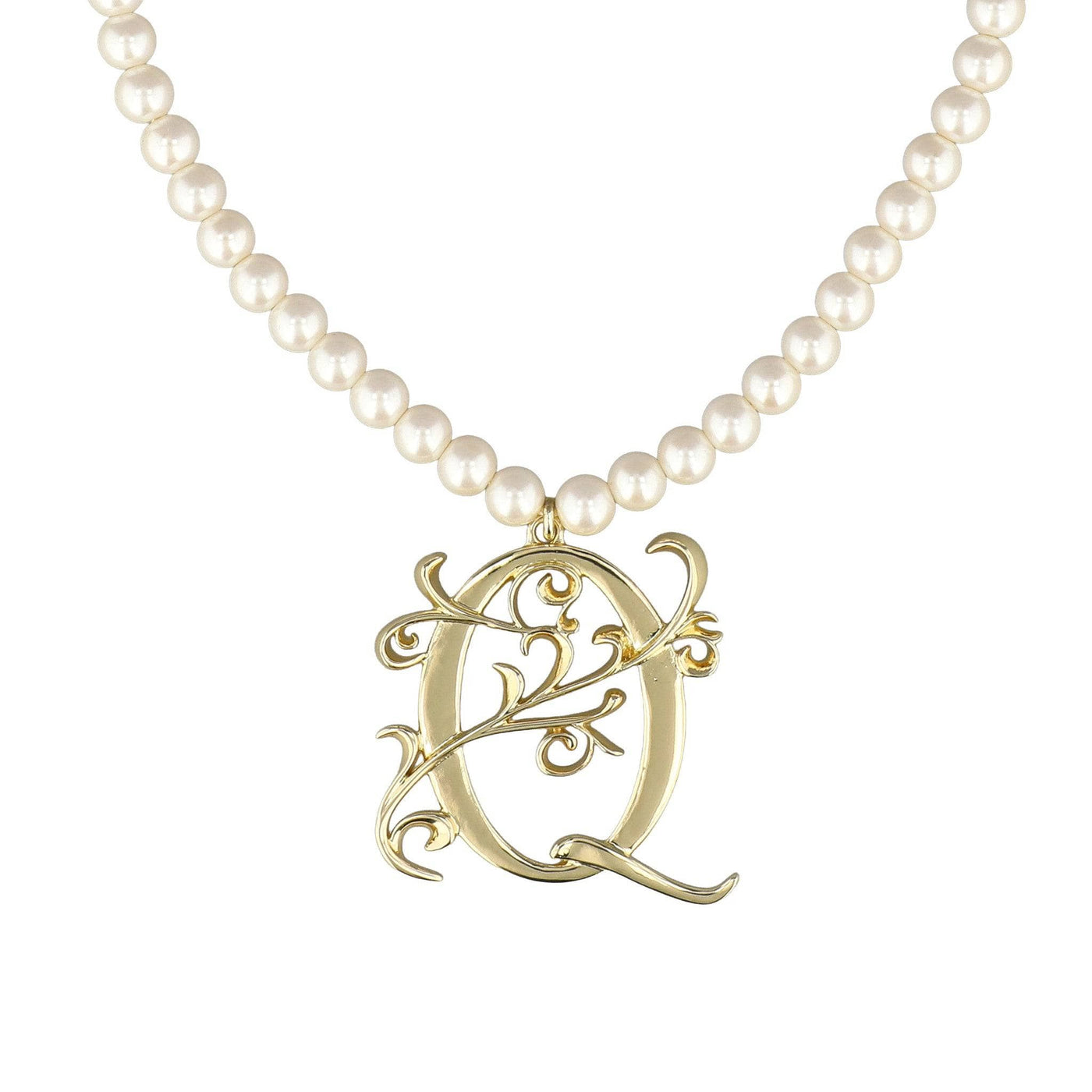 HEIDI DAUS®"Illuminating Letters" Beaded Initial Necklace