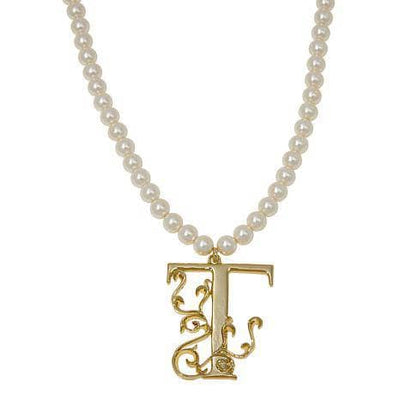 HEIDI DAUS®"Illuminating Letters" Beaded Initial Necklace