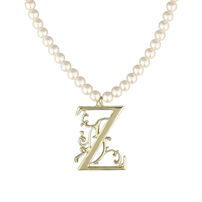 HEIDI DAUS®"Illuminating Letters" Beaded Initial Necklace