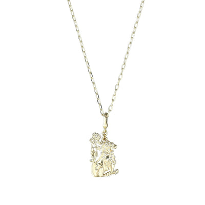HEIDI DAUS® “Cosmic Signs” Crystal Zodiac Charm Necklace