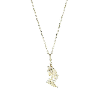 HEIDI DAUS® “Cosmic Signs” Crystal Zodiac Charm Necklace