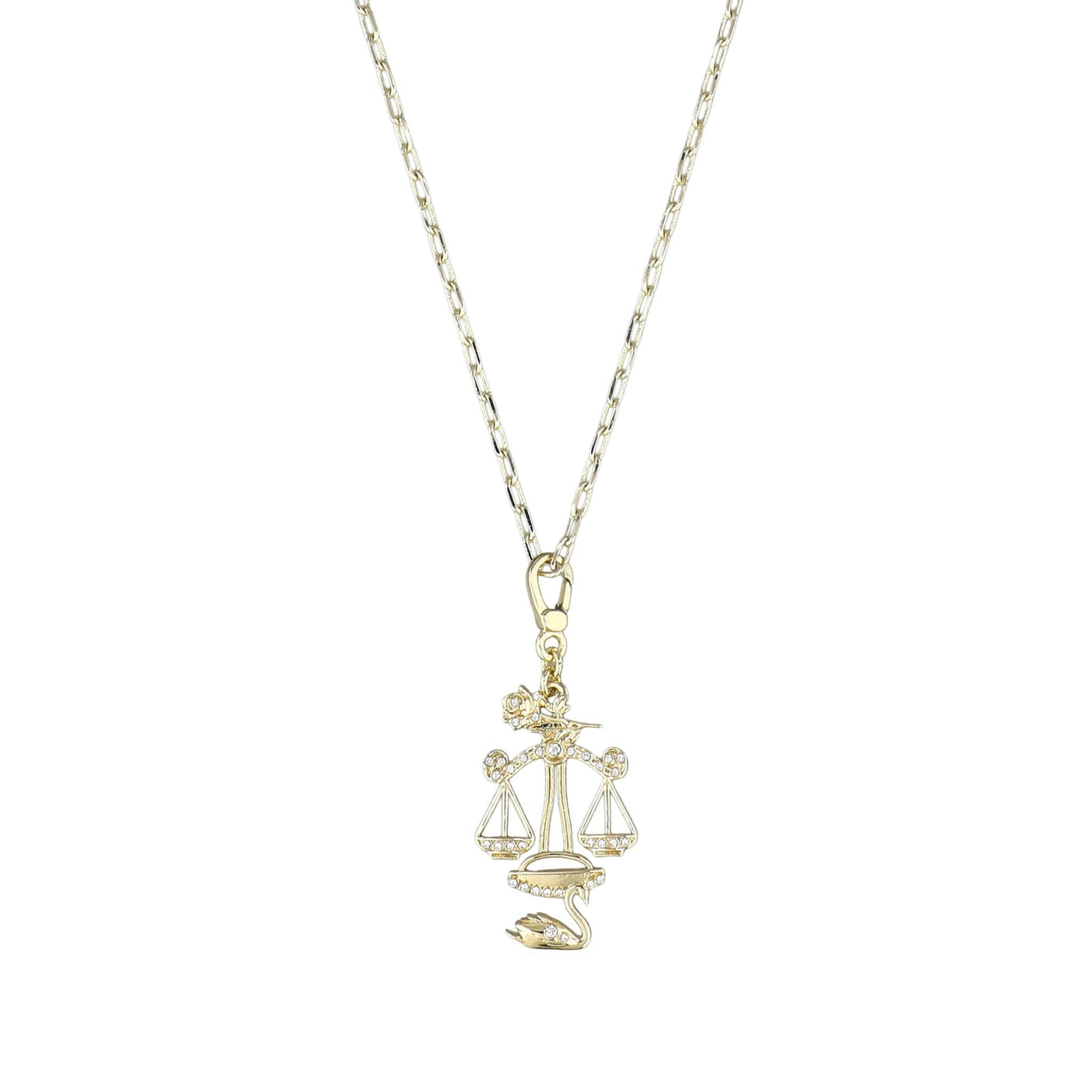 HEIDI DAUS® “Cosmic Signs” Crystal Zodiac Charm Necklace