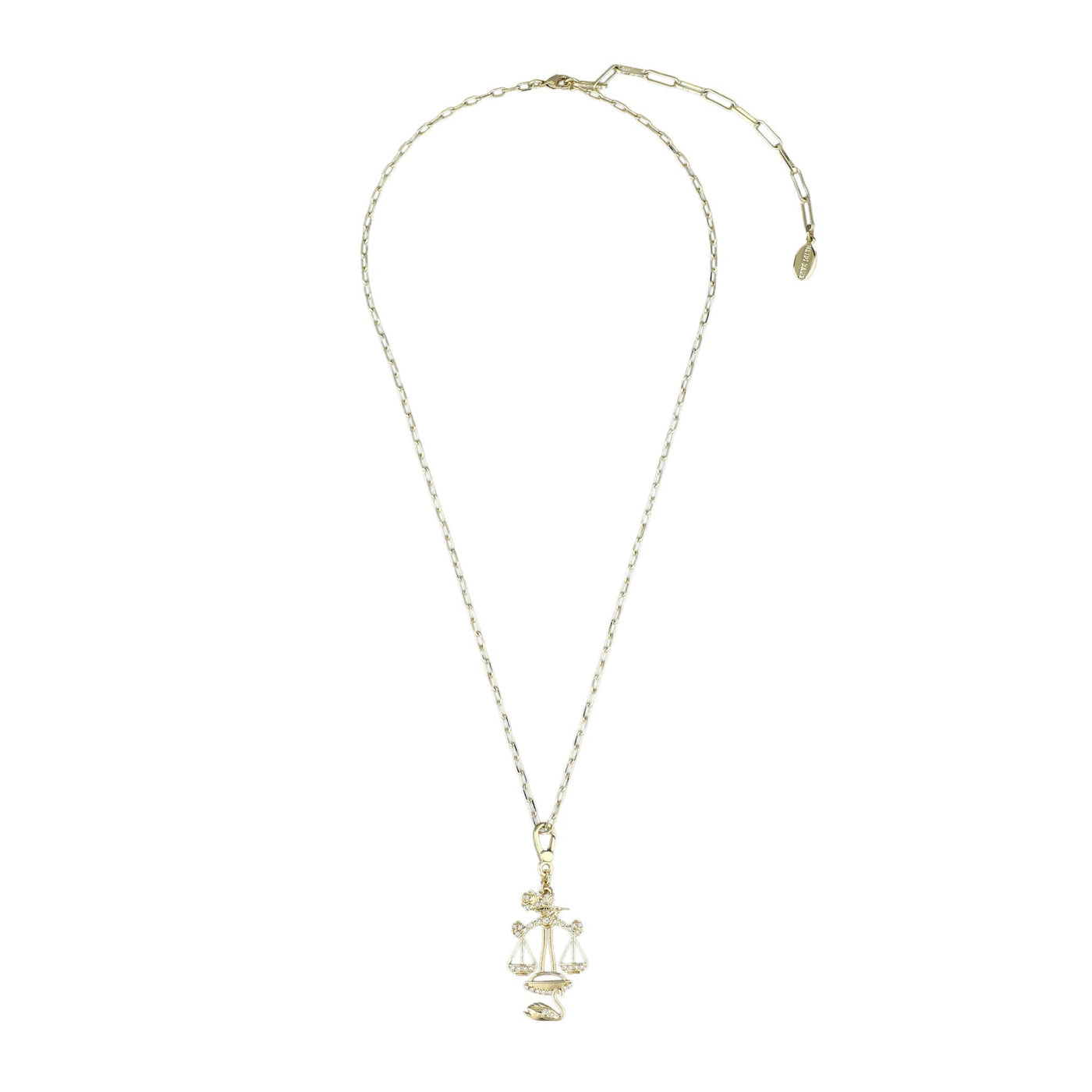 HEIDI DAUS® “Cosmic Signs” Crystal Zodiac Charm Necklace