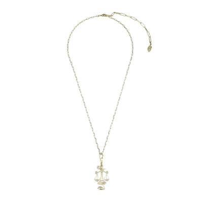 HEIDI DAUS® “Cosmic Signs” Crystal Zodiac Charm Necklace