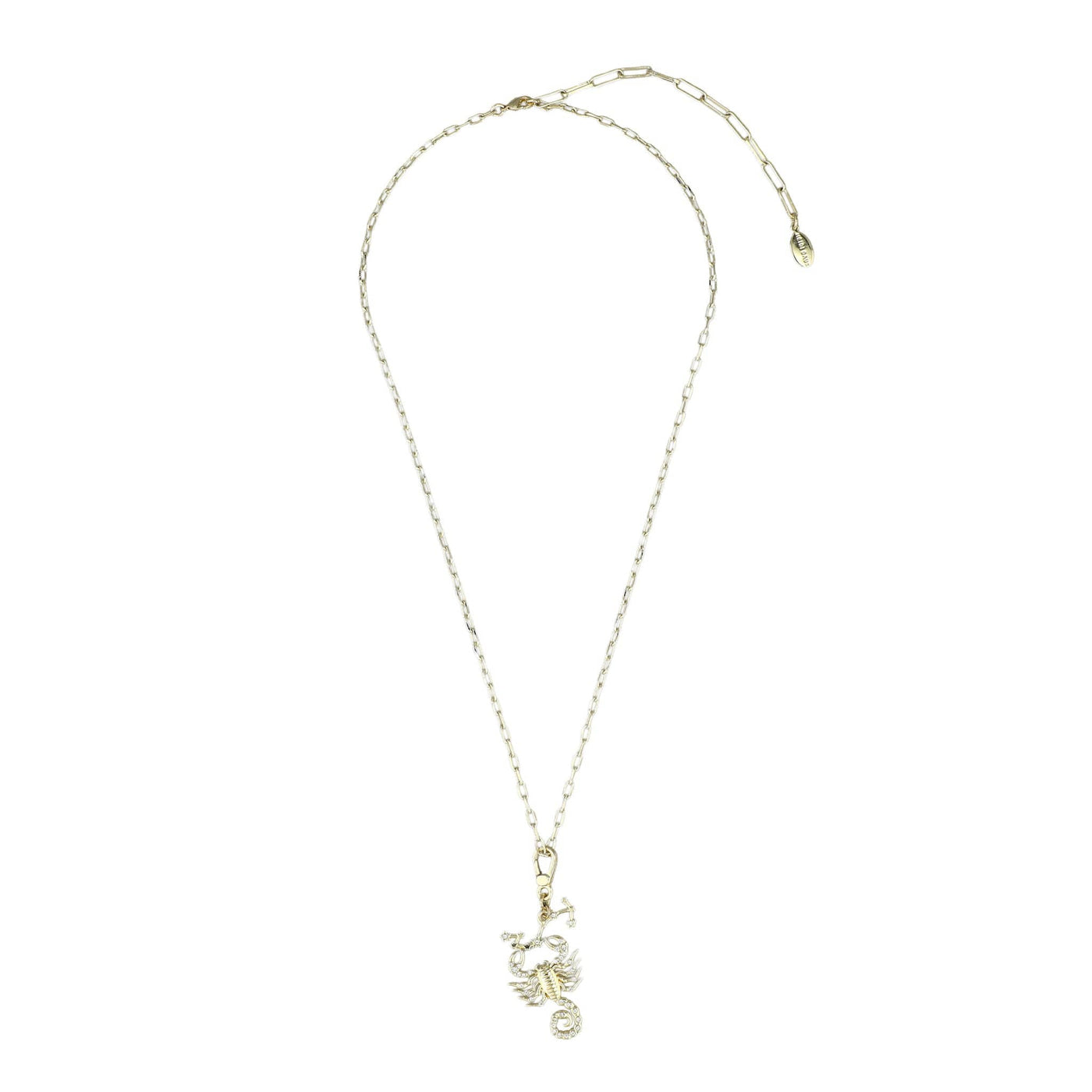 HEIDI DAUS® “Cosmic Signs” Crystal Zodiac Charm Necklace