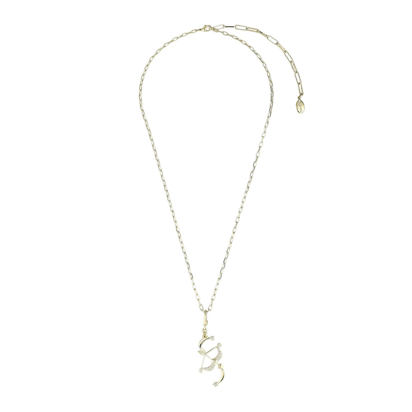 HEIDI DAUS® “Cosmic Signs” Crystal Zodiac Charm Necklace