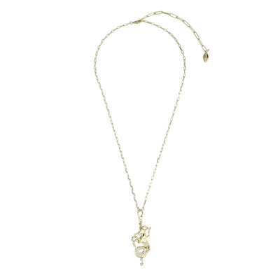 HEIDI DAUS® “Cosmic Signs” Crystal Zodiac Charm Necklace
