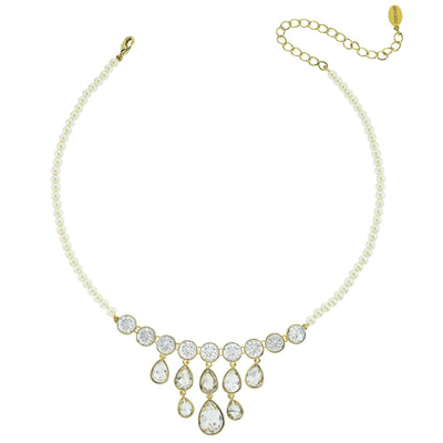 Heidi Daus®"Ingénue" Beaded Crystal Regency Necklace