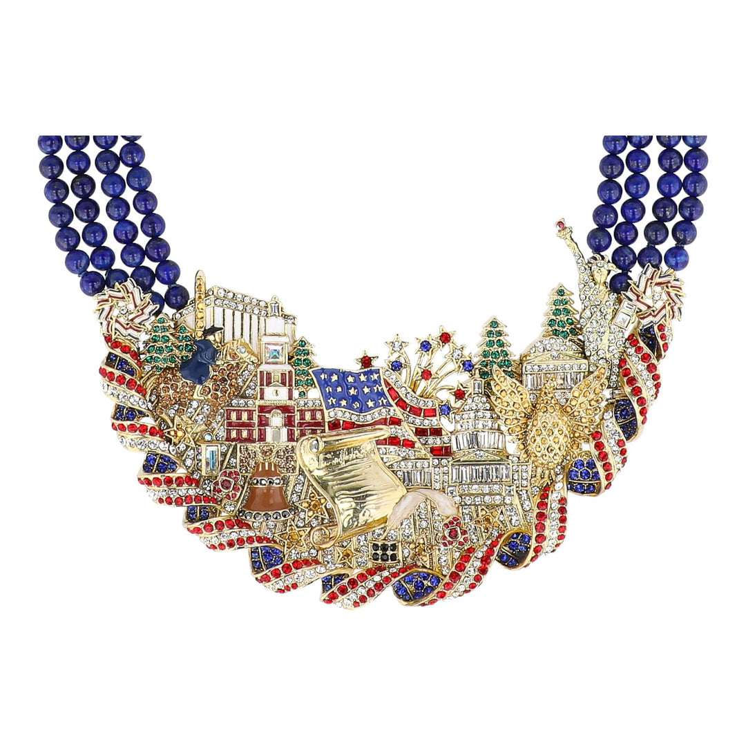 Sparkle4c_Jewelryページです HEIDI DAUS® “Live Free & Sparkle” 250th Limited Edition American Legac