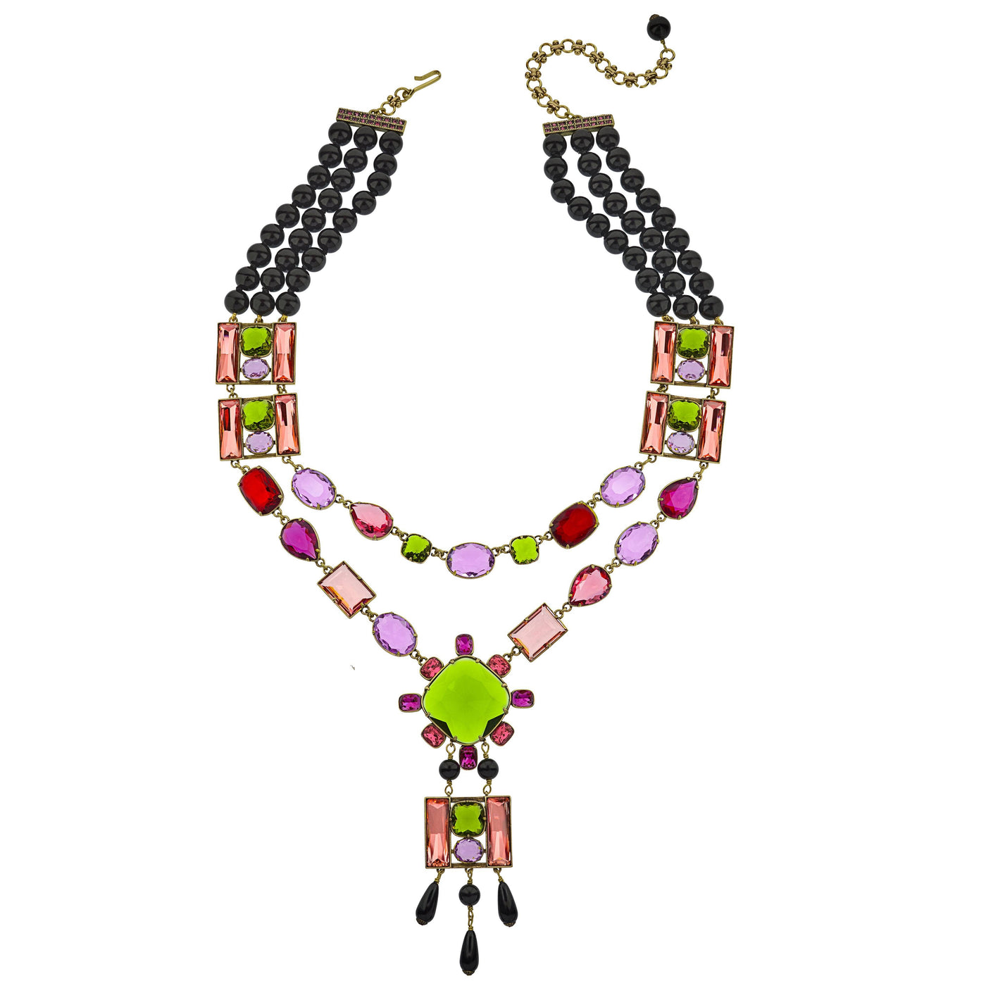 Heidi Daus®"Candy Store" Beaded Crystal Deco Necklace