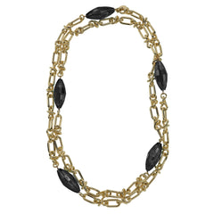 Heidi Daus®"Forever Fabulous" Long Beaded Chain Station Necklace HEIDI DAUS®
