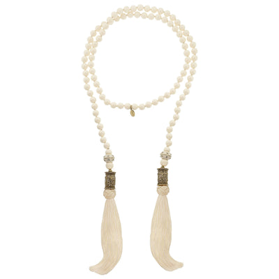 HEIDI DAUS®"Ladies Choice II Lariat" Beaded Crystal & Enamel  Tassel Lariat Necklace