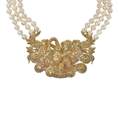Heidi Daus®"Grace & Beauty" Beaded Crystal Statement Necklace