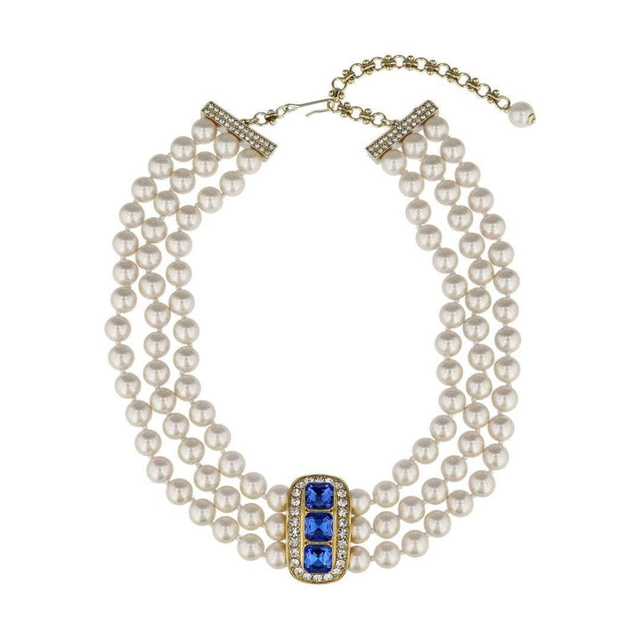 HEIDI DAUS® “Posh Classic” Beaded Crystal Art Deco Necklace