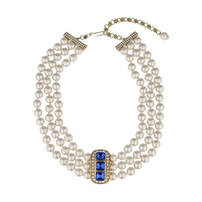 HEIDI DAUS®"Posh Classic" Beaded Crystal Art Deco Necklace