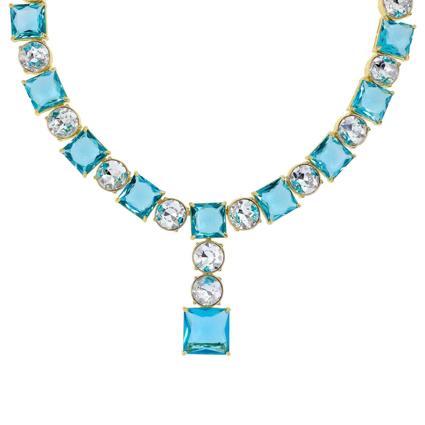 Heidi Daus® "The Golden Age" Crystal Deco Necklace