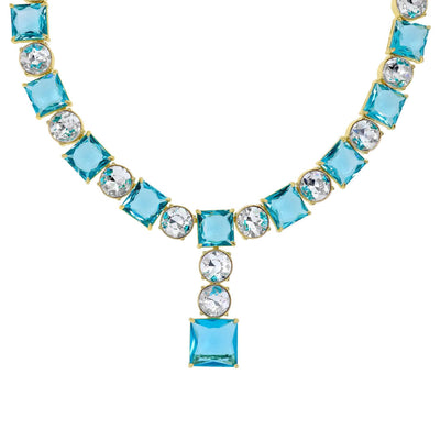 Heidi Daus® "The Golden Age" Crystal Deco Necklace