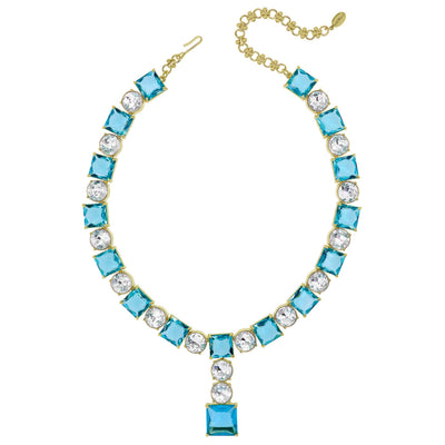 Heidi Daus® "The Golden Age" Crystal Deco Necklace