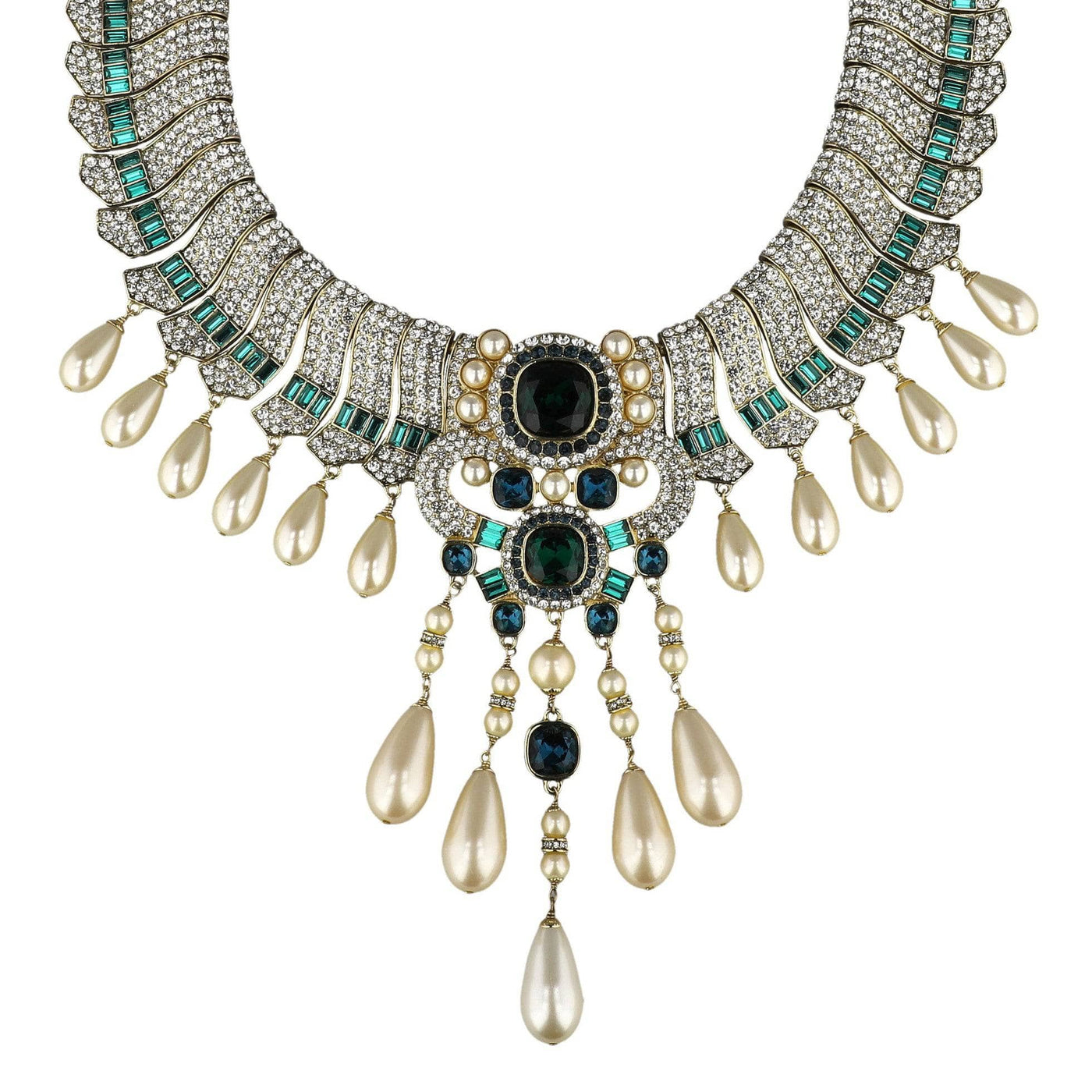 HEIDI DAUS®"Lavish Luxor" Art Deco Statement Necklace