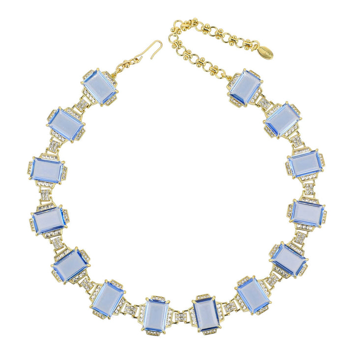 HEIDI DAUS® "Moda Roma Moderne" Crystal Art Deco Riviera Long Necklace