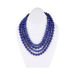 Heidi Daus® Elegant Essentials Genuine Lapis Luxe Layering Strand Necklace