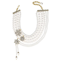 Heidi Daus® "Flurry of Fabulous" Multi-Strand Collar Necklace — view 1