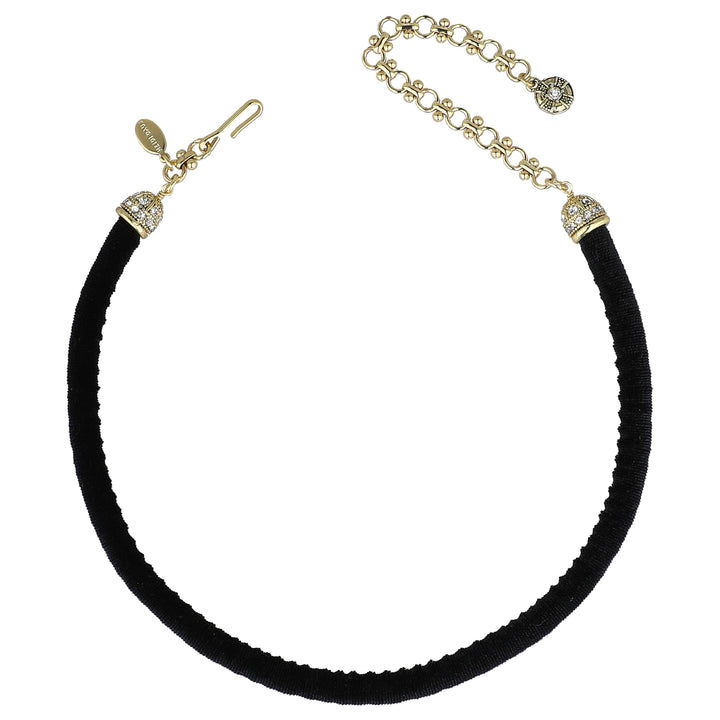 Heidi Daus® "Elegant Essentials" Velvet Cord Necklace — view 1