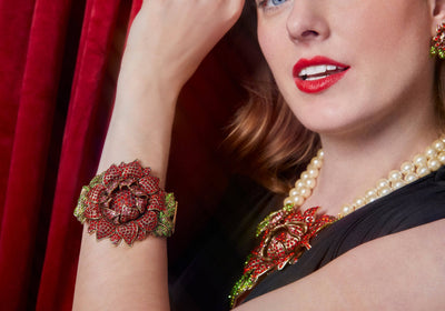 HEIDI DAUS®"Late Bloomer" Crystal Flower Bracelet