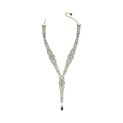 HEIDI DAUS® "Simply Sophisticated" Crystal Art Deco Convertible Necklace