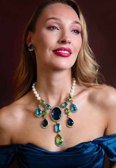 Heidi Daus®"Alta Moda" Beaded Crystal Deco Necklace