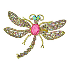 Heidi Daus® "Trembling Brilliance" Crystal Dragonfly Pin HEIDI DAUS®