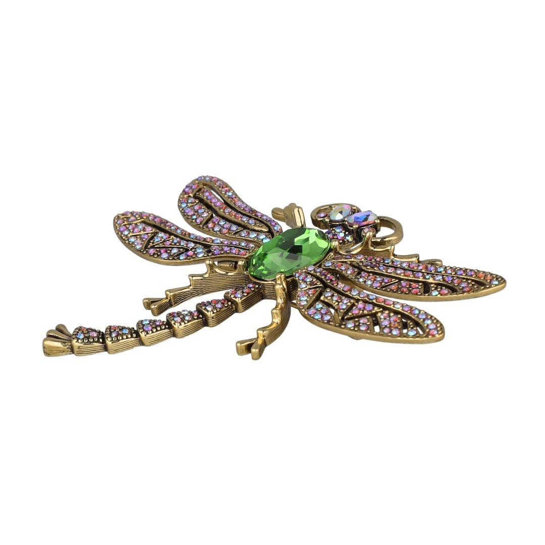 Heidi Daus® "Trembling Brilliance" Crystal Dragonfly Pin