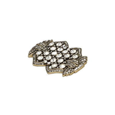 HEIDI DAUS® "Halting Glamour" Crystal Art Deco Pin