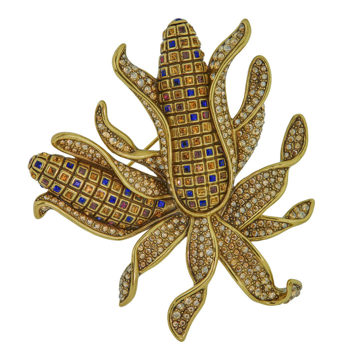 Heidi Daus® "Candy Corn" Crystal Corn Pin HEIDI DAUS®
