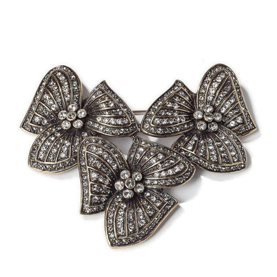 HEIDI DAUS®"Designed To Dazzle" Crystal Floral Pin