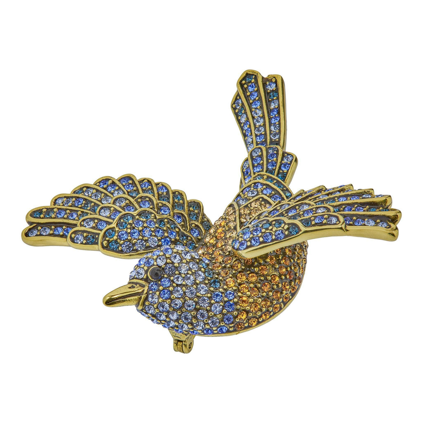 HEIDI DAUS®"Sparkling Swallow" Crystal Bird Pin