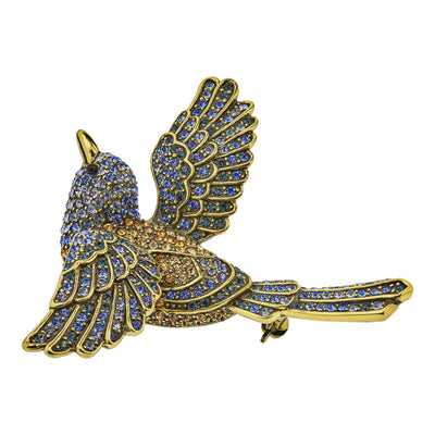HEIDI DAUS®"Sparkling Swallow" Crystal Bird Pin