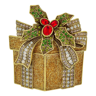 HEIDI DAUS® "Pretty Package" Enamel & Crystal Holiday Pins