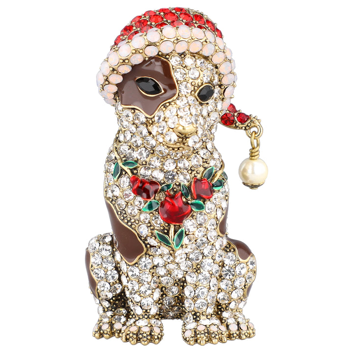 Heidi Daus® Merry Miss Maisey Crystal Holiday Brooch — view 1